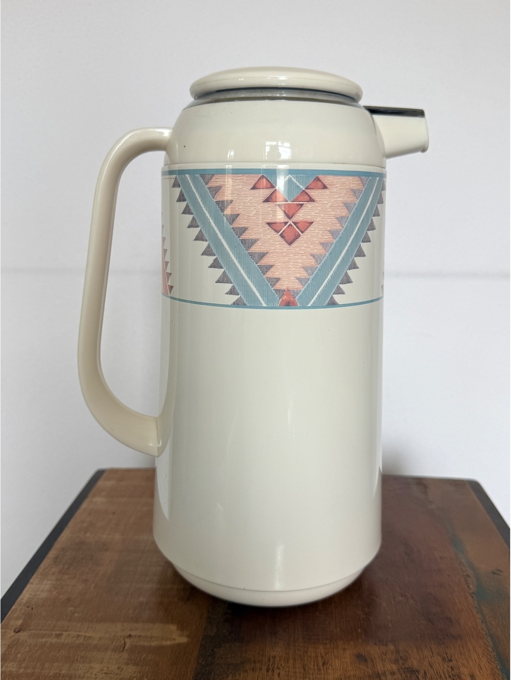 Vintage Mikasa Southwestern Insulated Thermos Carafe